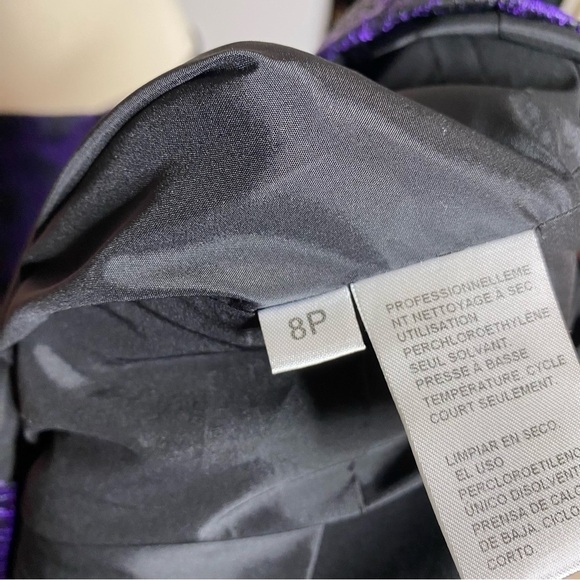 Doncaster Purple Black Skirt Suit - Picture 7 of 7